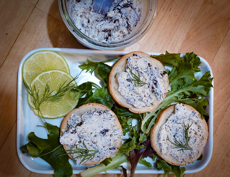 tartinade de la mer végétarienne